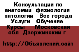 Консультации по анатомии, физиологии, патологии - Все города Услуги » Обучение. Курсы   . Московская обл.,Дзержинский г.